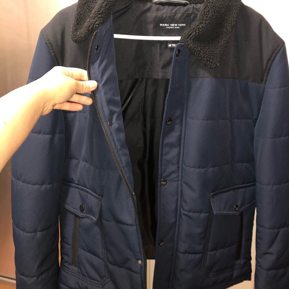 ANDREW MARC NEW YORK MENS QUILTED JACKET 😍 - Picture 2 of 4
